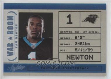 2011 Panini Absolute Memorabilia - War Room - Spectrum #7 - Cam Newton /50