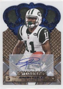 2011 Panini Crown Royale - [Base] - Blue Signatures #144 - Rookie - Jeremy Kerley /50