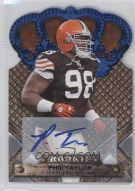 2011 Panini Crown Royale - [Base] - Blue Signatures #174 - Rookie - Phil Taylor /50