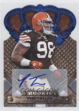 2011 Panini Crown Royale - [Base] - Blue Signatures #174 - Rookie - Phil Taylor /50