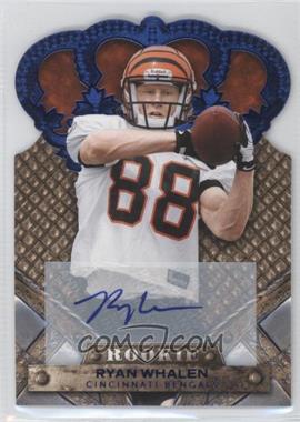 2011 Panini Crown Royale - [Base] - Blue Signatures #187 - Rookie - Ryan Whalen /50