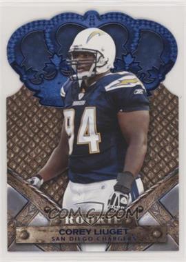 2011 Panini Crown Royale - [Base] - Blue #118 - Rookie - Corey Liuget /100