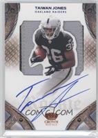 Rookie Silhouette Signatures - Taiwan Jones #/50