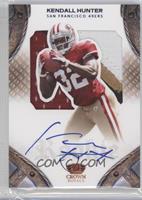 Rookie Silhouette Signatures - Kendall Hunter #/50