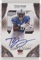 Rookie Silhouette Signatures - Titus Young #/50