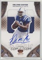 Rookie Silhouette Signatures - Delone Carter #/50
