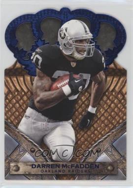 2011 Panini Crown Royale - [Base] - Blue #22 - Darren McFadden /100