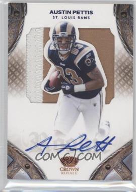 2011 Panini Crown Royale - [Base] - Blue #235 - Rookie Silhouette Signatures - Austin Pettis /50