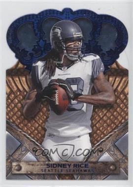 2011 Panini Crown Royale - [Base] - Blue #90 - Sidney Rice /100