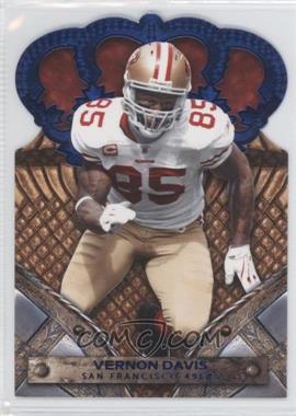 2011 Panini Crown Royale - [Base] - Blue #98 - Vernon Davis /100