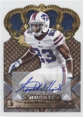 2011 Panini Crown Royale - [Base] - Gold Signatures #101 - Rookie - Aaron Williams /499