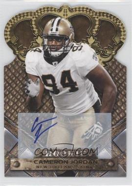 2011 Panini Crown Royale - [Base] - Gold Signatures #115 - Rookie - Cameron Jordan /499