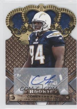 2011 Panini Crown Royale - [Base] - Gold Signatures #118 - Rookie - Corey Liuget /499