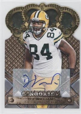 2011 Panini Crown Royale - [Base] - Gold Signatures #119 - Rookie - D.J. Williams /499