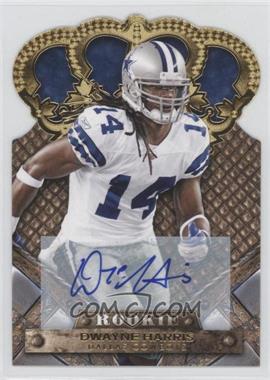 2011 Panini Crown Royale - [Base] - Gold Signatures #131 - Rookie - Dwayne Harris /499