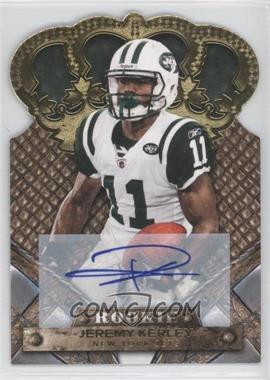 2011 Panini Crown Royale - [Base] - Gold Signatures #144 - Rookie - Jeremy Kerley /499