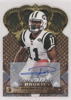 2011 Panini Crown Royale - [Base] - Gold Signatures #144 - Rookie - Jeremy Kerley /499