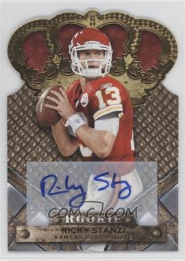 2011 Panini Crown Royale - [Base] - Gold Signatures #180 - Rookie - Ricky Stanzi /299