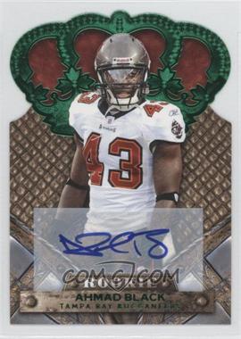 2011 Panini Crown Royale - [Base] - Green Signatures #103 - Rookie - Ahmad Black /10