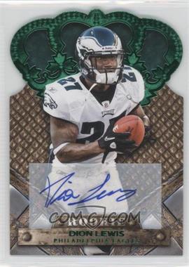 2011 Panini Crown Royale - [Base] - Green Signatures #129 - Rookie - Dion Lewis /10