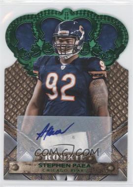 2011 Panini Crown Royale - [Base] - Green Signatures #193 - Rookie - Stephen Paea /10