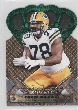 2011 Panini Crown Royale - [Base] - Green #128 - Rookie - Derek Sherrod /10