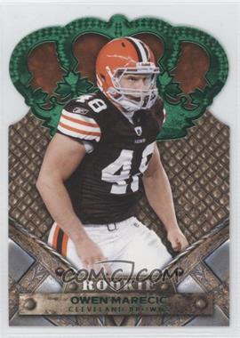 2011 Panini Crown Royale - [Base] - Green #172 - Rookie - Owen Marecic /10