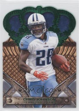 2011 Panini Crown Royale - [Base] - Green #18 - Chris Johnson /10