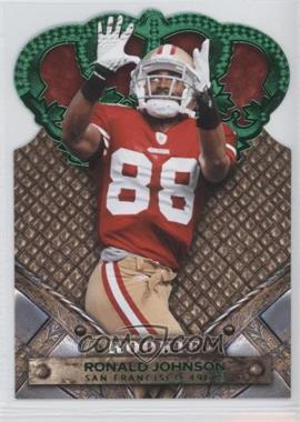 2011 Panini Crown Royale - [Base] - Green #184 - Rookie - Ronald Johnson /10