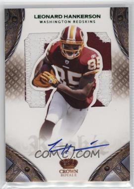 2011 Panini Crown Royale - [Base] - Green #221 - Rookie Silhouette Signatures - Leonard Hankerson /10
