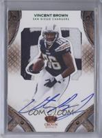 Rookie Silhouette Signatures - Vincent Brown #/10