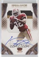 Rookie Silhouette Signatures - Kendall Hunter #/299