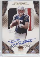 Rookie Silhouette Signatures - Ryan Mallett #/199