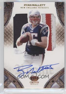 2011 Panini Crown Royale - [Base] #206 - Rookie Silhouette Signatures - Ryan Mallett /199