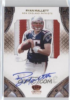 2011 Panini Crown Royale - [Base] #206 - Rookie Silhouette Signatures - Ryan Mallett /199