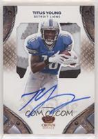 Rookie Silhouette Signatures - Titus Young #/299