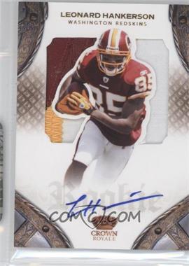 2011 Panini Crown Royale - [Base] #221 - Rookie Silhouette Signatures - Leonard Hankerson /299