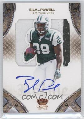 2011 Panini Crown Royale - [Base] #229 - Rookie Silhouette Signatures - Bilal Powell /299