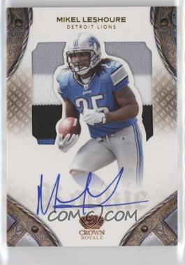 2011 Panini Crown Royale - [Base] #232 - Rookie Silhouette Signatures - Mikel Leshoure /299