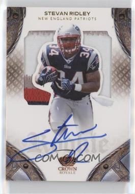 2011 Panini Crown Royale - [Base] #233 - Rookie Silhouette Signatures - Stevan Ridley /299