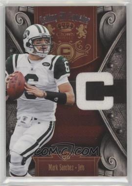 2011 Panini Crown Royale - Calling All Captains - Materials #15 - Mark Sanchez /299