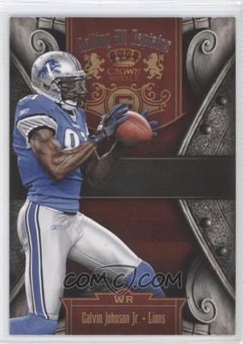 2011 Panini Crown Royale - Calling All Captains #8 - Calvin Johnson Jr.