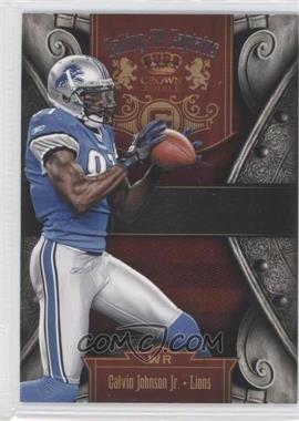 2011 Panini Crown Royale - Calling All Captains #8 - Calvin Johnson Jr.