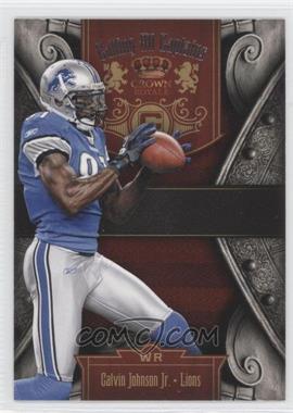 2011 Panini Crown Royale - Calling All Captains #8 - Calvin Johnson Jr.