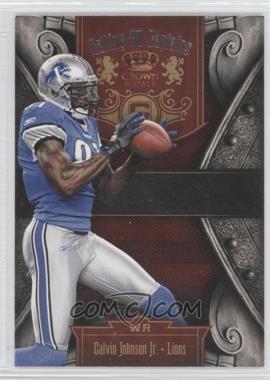 2011 Panini Crown Royale - Calling All Captains #8 - Calvin Johnson Jr.