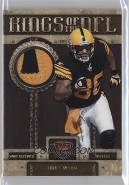 2011 Panini Crown Royale - Kings of the NFL - Materials Prime #16 - Hines Ward /50