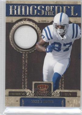 2011 Panini Crown Royale - Kings of the NFL - Materials Prime #2 - Reggie Wayne /50