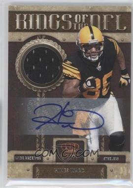 2011 Panini Crown Royale - Kings of the NFL - Materials Signatures #16 - Hines Ward /10