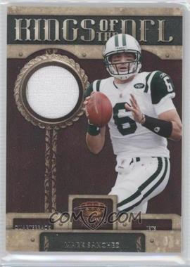 2011 Panini Crown Royale - Kings of the NFL - Materials #10 - Mark Sanchez /299