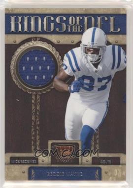 2011 Panini Crown Royale - Kings of the NFL - Materials #2 - Reggie Wayne /299